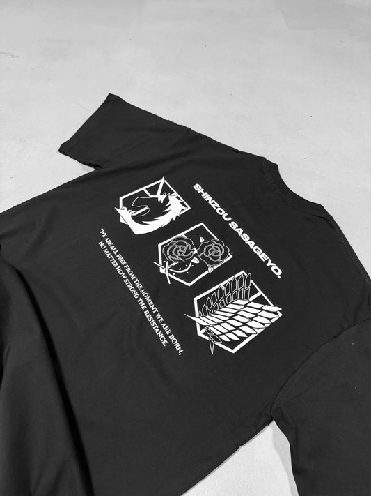 Shinzou Sasageyo Oversized T-Shirt