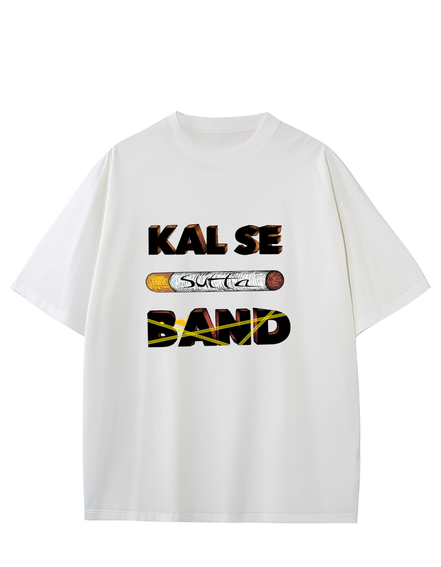 Kal se Band Oversized T-Shirt